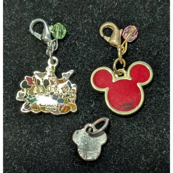 Disney Mickey Mouse & Friends Charms Set Crystals Enamel - Picture 6 of 7